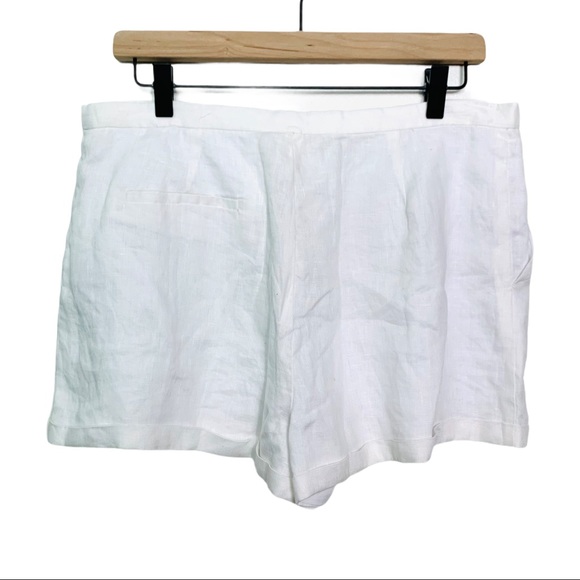 NWT The Jetset Diaries White Linen Shorts - Picture 2 of 5